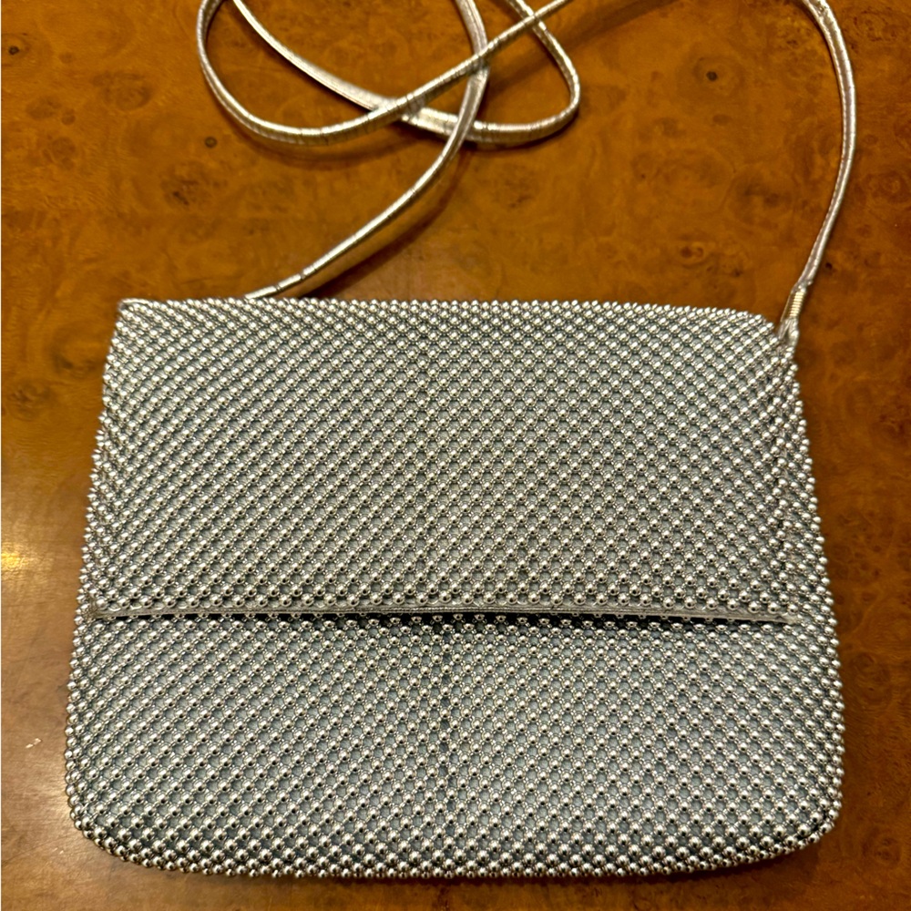 Silver Vintage Shoulder Bag/Clutch
